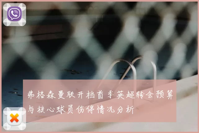 弗格森曼联开档首季英超转会预算与核心球员伤停情况分析